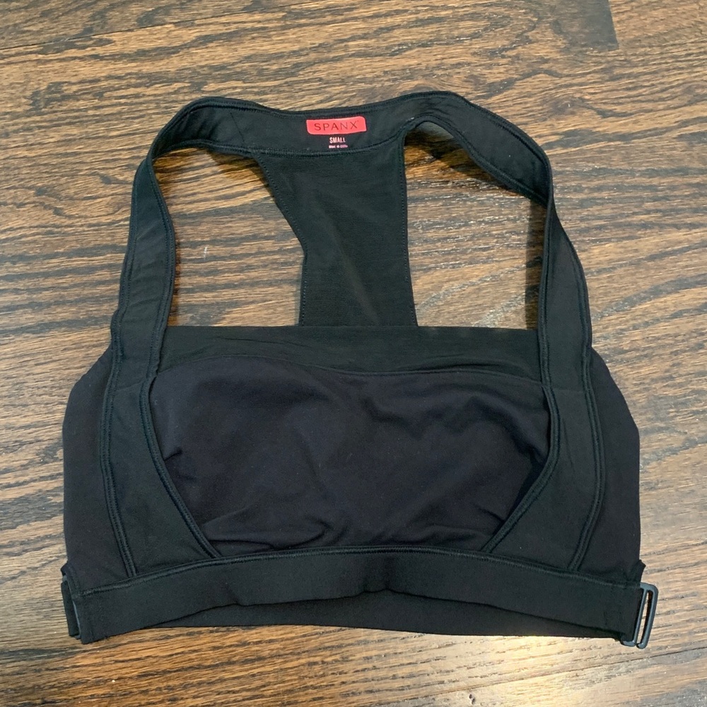 SPANX Black Activewear Top